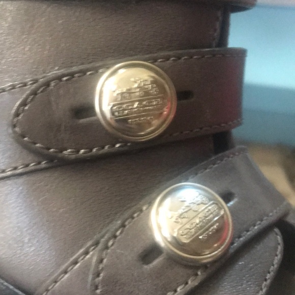 Amazing Metallic Gray Coach Bootie - Picture 3 of 8